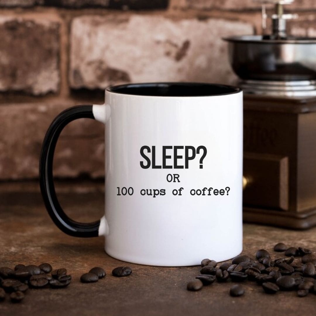 100 Cups of Coffee Funny Nurse Mug