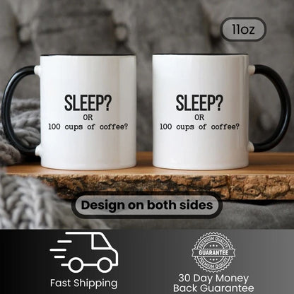 100 Cups of Coffee Funny Nurse Mug