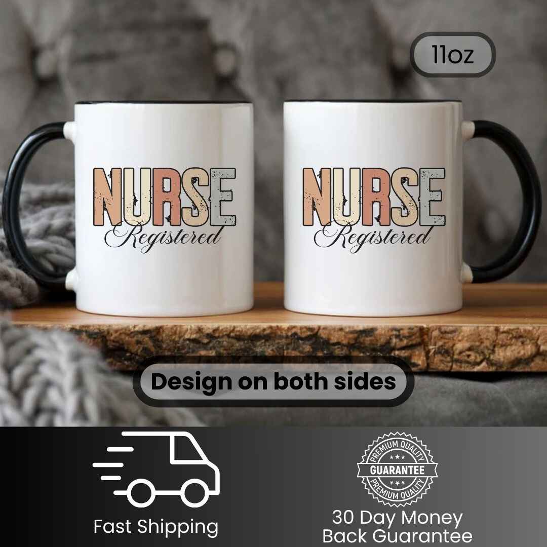 Registered Nurse Fall Colors Mug