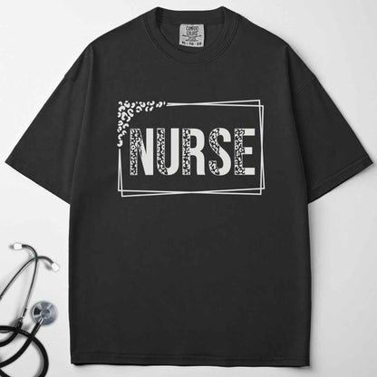 Nurse Leopard Print T-shirt