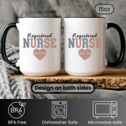 Registered Nurse _EKG Heart_ Mug