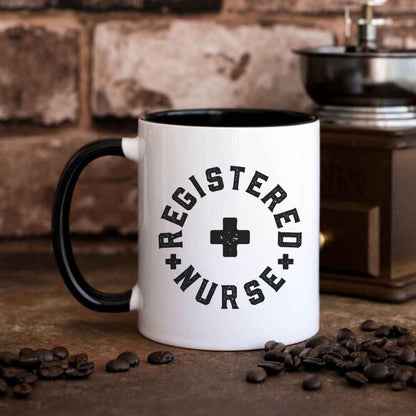 Rustic Registered Nurse Mug