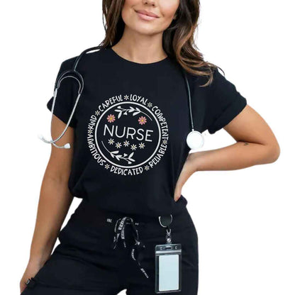 Careful, Loyal, Competent Nurse T-shirt