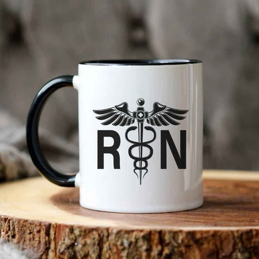 Registered Nurse _Medical Caduceus Symbol_ Mug