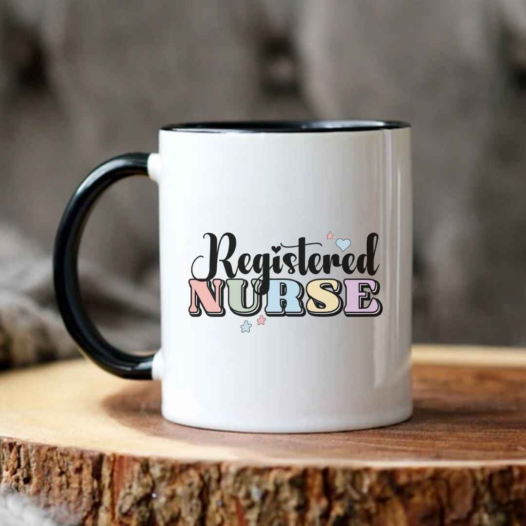 Registered Nurse Colorful Mug