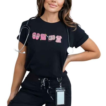 Nurse Minimalist Coquette T-shirt