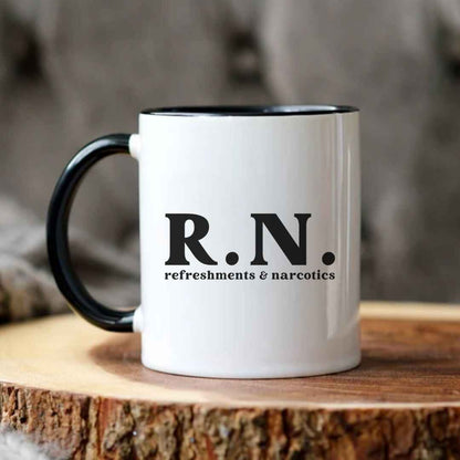 Refreshments & Narcotics Funny Mug