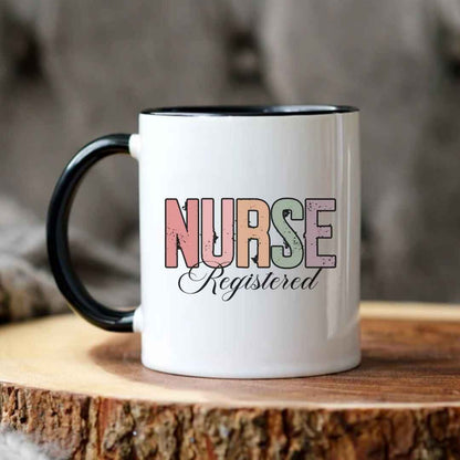 Registered Nurse Nutrition Facts Mug