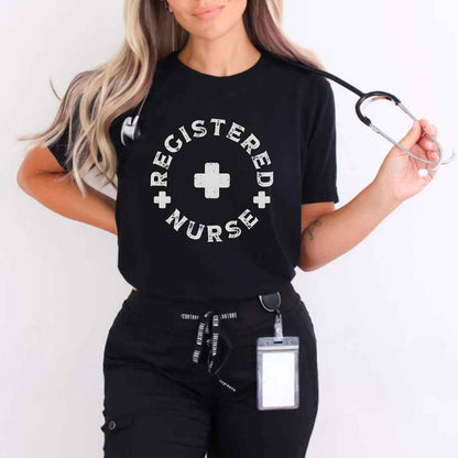 Rustic Registered Nurse T-shirt