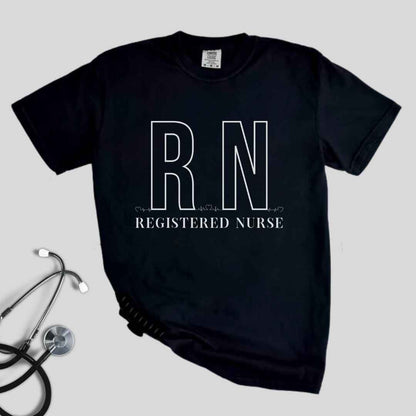 Registered Nurse RN EKG Minimalist T-shirt