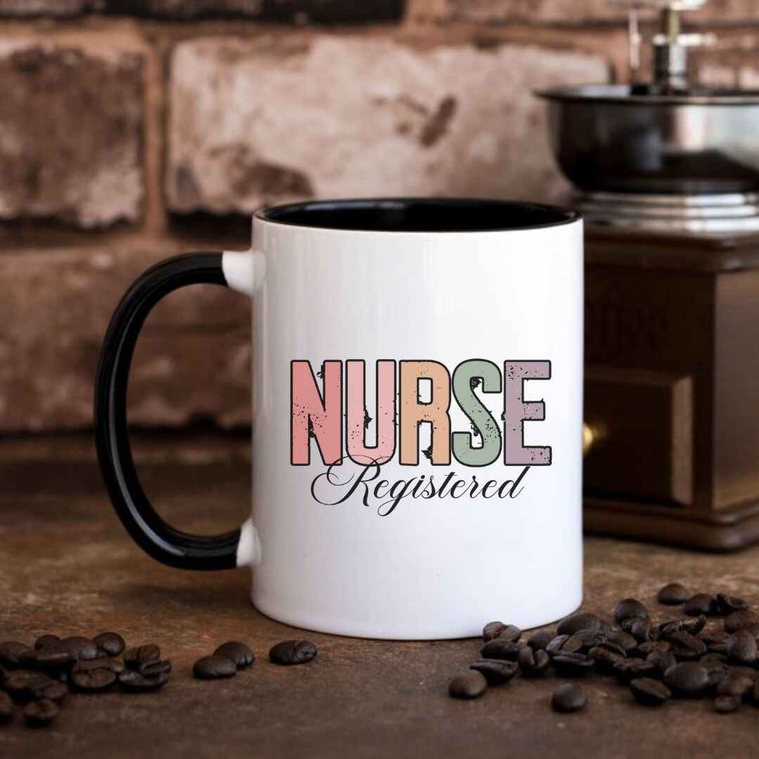 Registered Nurse Nutrition Facts Mug