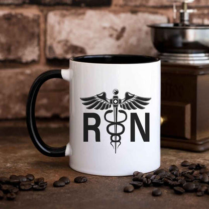 Registered Nurse _Medical Caduceus Symbol_ Mug