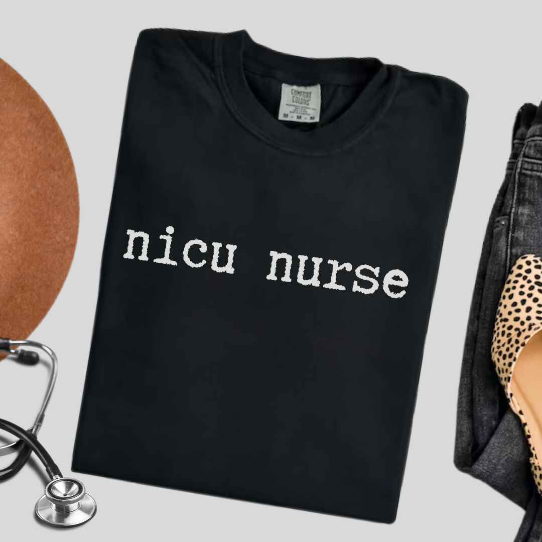 Nicu Neonatal Nurse Minimalist T-shirt