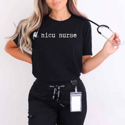 Nicu Neonatal Nurse Minimalist T-shirt