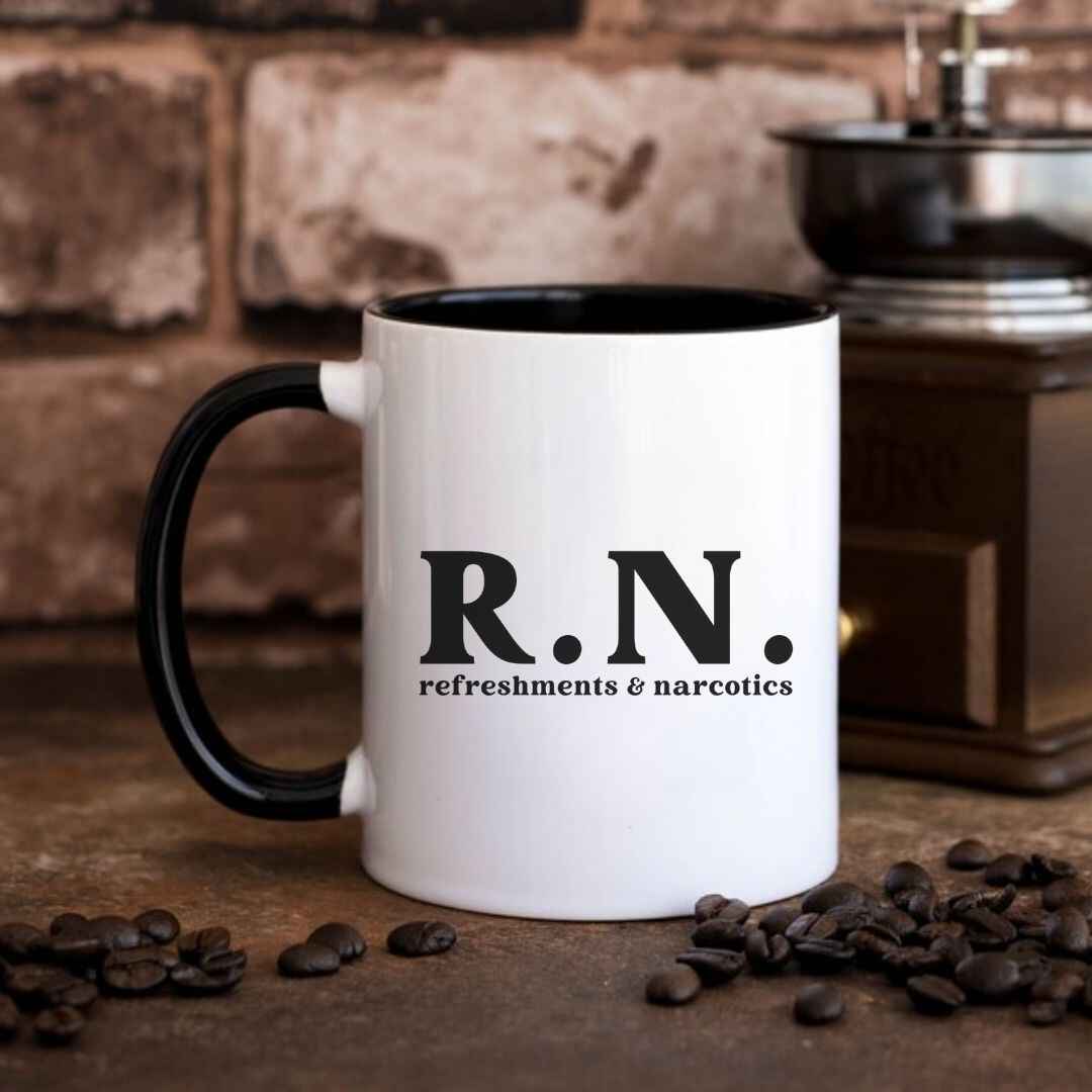 Refreshments & Narcotics Funny Mug