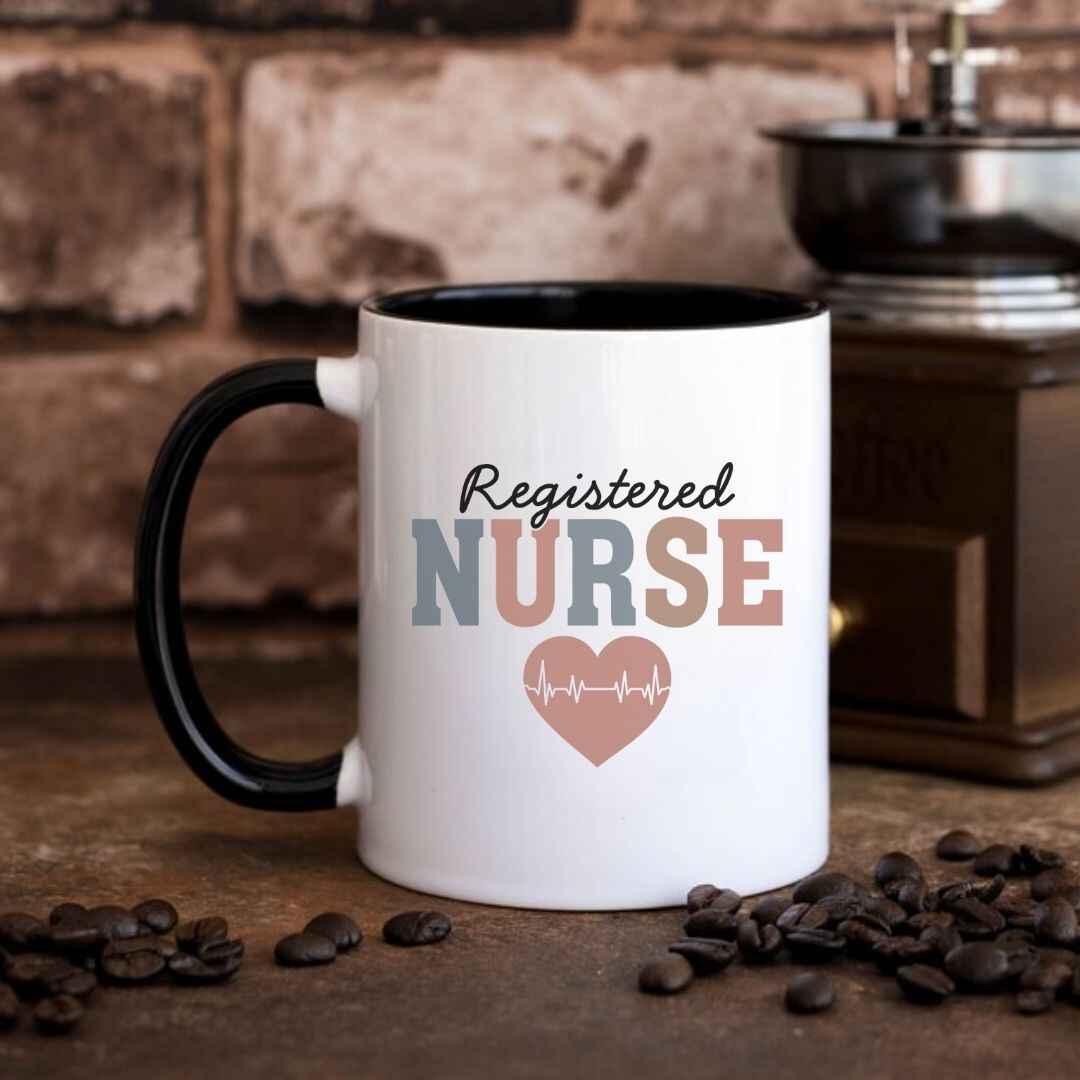 Registered Nurse _EKG Heart_ Mug