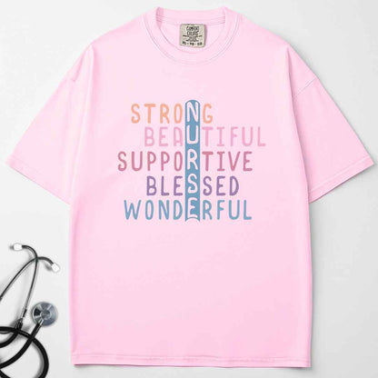 Retro Nurse Scrabble T-shirt