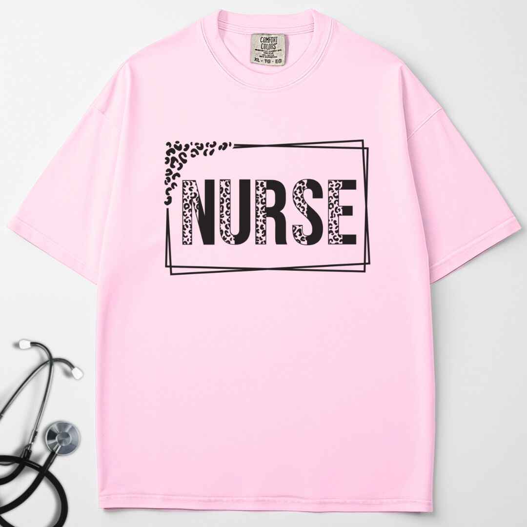 Nurse Leopard Print T-shirt
