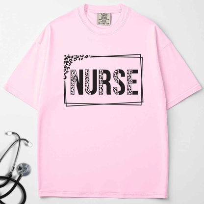 Nurse Leopard Print T-shirt