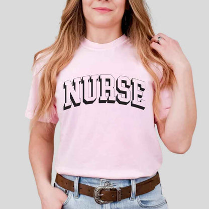 General Nurse 3D College T-shirt