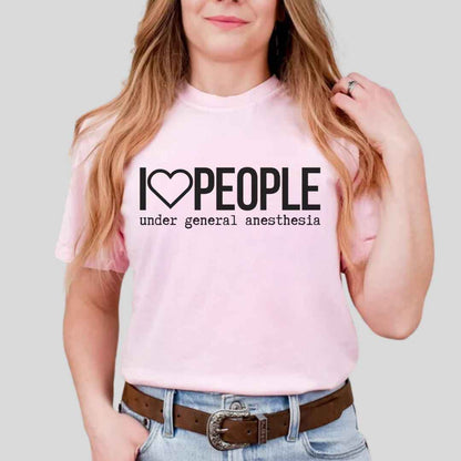 I Love People Funny T-shirt