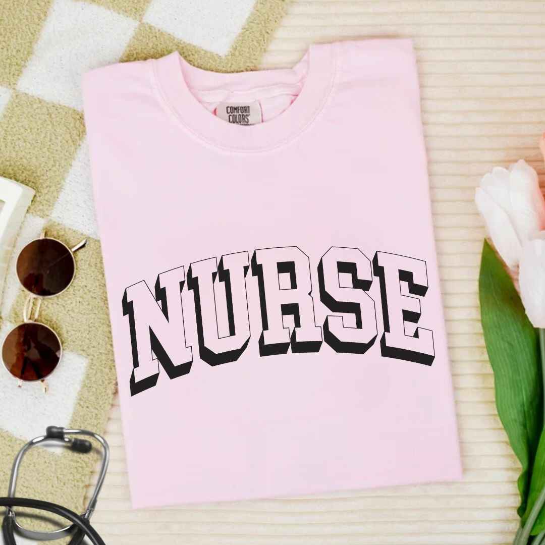 General Nurse 3D College T-shirt