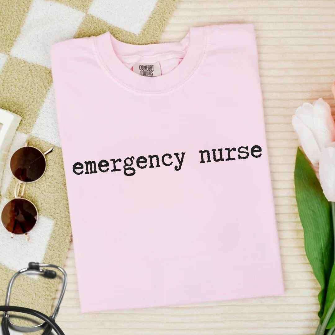 Emergency Nurse Minimalist T-shirt