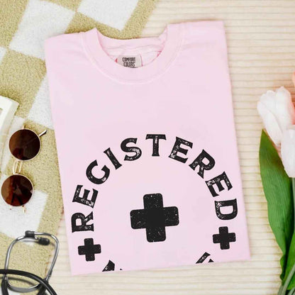 Rustic Registered Nurse T-shirt