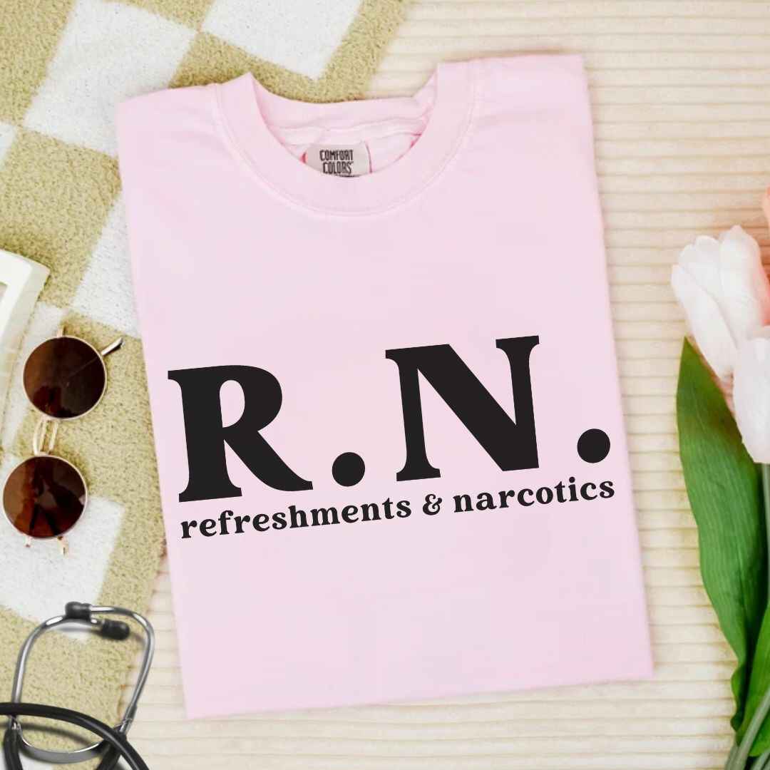 Refreshments & Narcotic Funny T-shirt