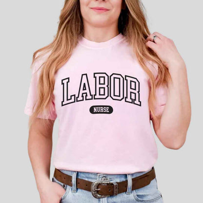 Labor And Delivery L&D Nurse College T-shirt