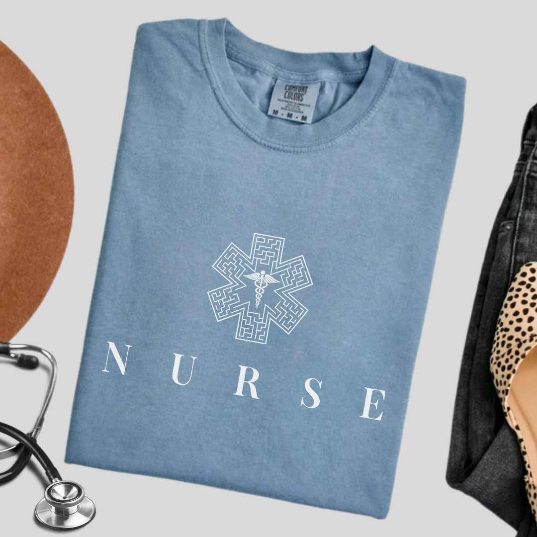 General Nurse Medical Sign Minimalist Nurse T-shirt