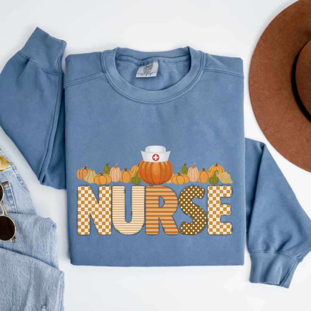 General Nurse Pumpkin Fall Sweatshirt