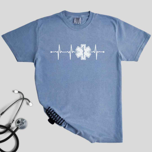 EKG Medical Symbol Minimalist T-shirt