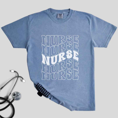 General Nurse Wavy Nurse T-shirt