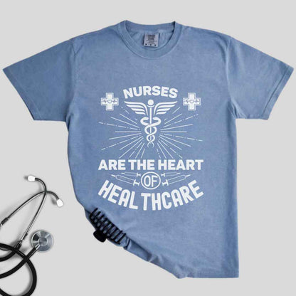 Nurses Are The Heart Of Healthcare T-shirt