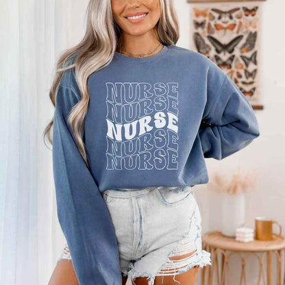 General Nurse Wavy Nurse Sweatshirt