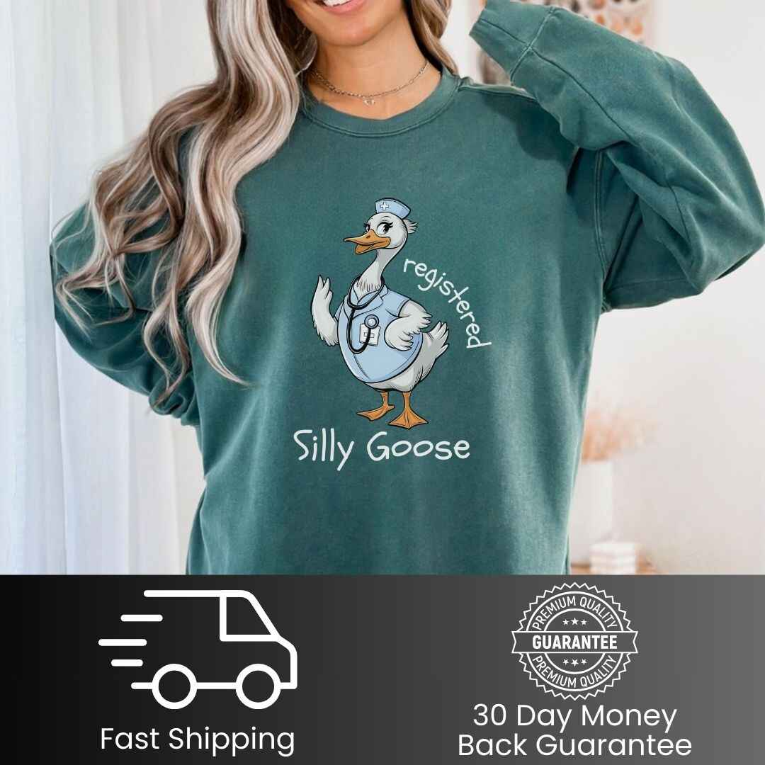 Registered Silly Goose Funny Sweatshirt