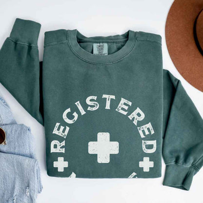 Rustic Registered Nurse Sweatshirt