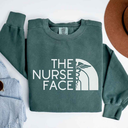 The Nurse Face Sweatshirt