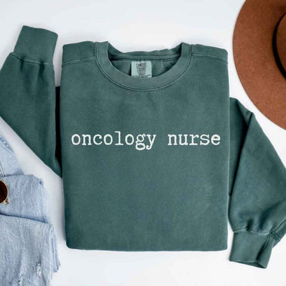 Oncology Nurse Minimalist Sweatshirt