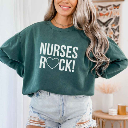 Nurses Rock Sweatshirt