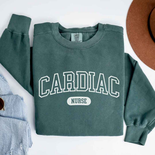 Cardiac Nurse College Sweatshirt