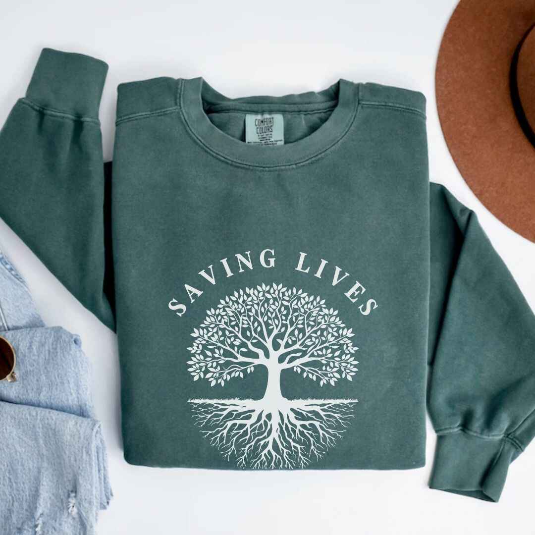 Saving Lives, My Passion, Purpose & Pride Sweatshirt