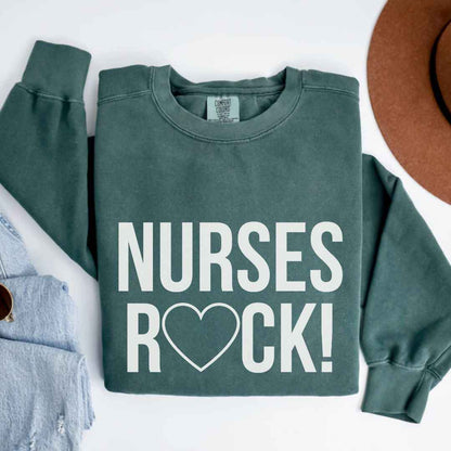 Nurses Rock Sweatshirt