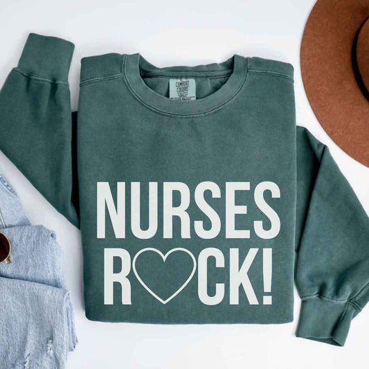 Nurses Rock Sweatshirt
