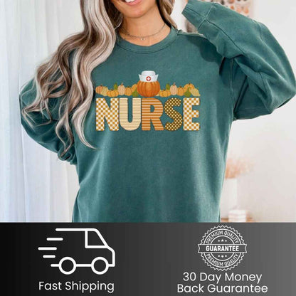 General Nurse Pumpkin Fall Sweatshirt