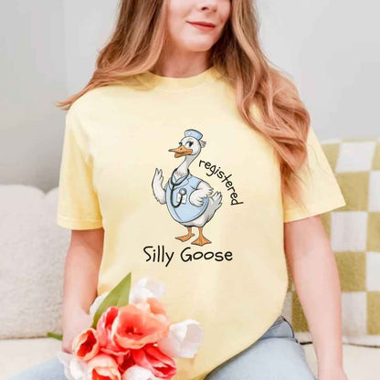 Registered Silly Goose Funny T-shirt