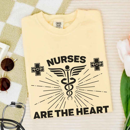 Nurses Are The Heart Of Healthcare T-shirt