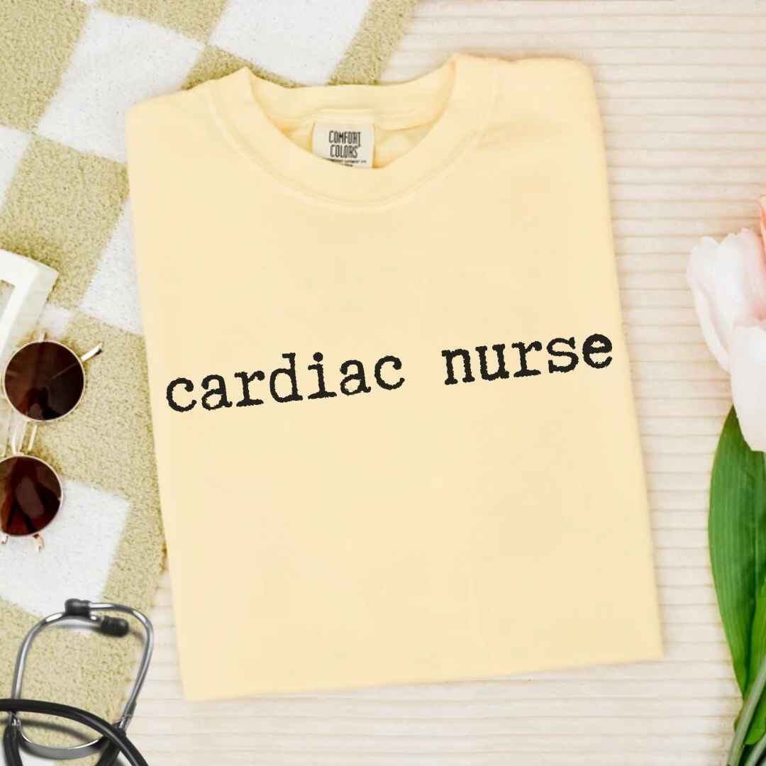 Cardiac Nurse Minimalist T-shirt