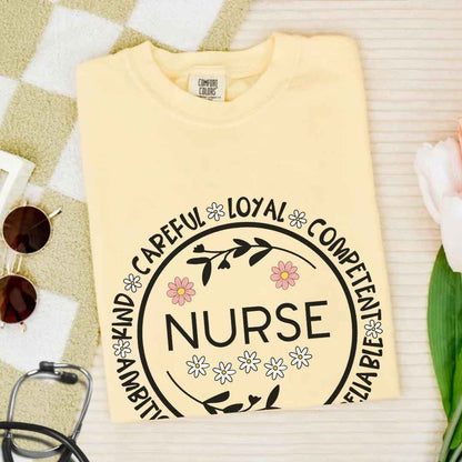 Careful, Loyal, Competent Nurse T-shirt